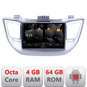 Navigatie Hyundai Tucson 5510-546 Android Octa Core 720p 4+64 DSP 360 camera carplay android auto KIT-546+NAM5510-A9Z