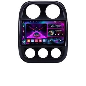 Navigatie Jeep Compass 2010-2016 A-2500 4+64 InCell Display 1K Android Waze USB Navigatie Internet Youtube Radio KIT-2500+EDT-E210-RK - Img 2