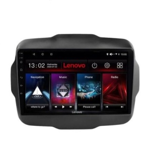 Navigatie Jeep Renegade 2015-2020 Lenovo Kit-500 8 core 6+128 GB Android Waze USB Navigatie Internet Youtube Radio KIT-500+LITE-9-6+128 - Img 2