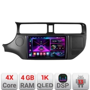 Navigatie Kia Rio 2011-2014 A-rio-11 4+64 InCell Display 1K Android Waze USB Navigatie Internet Youtube Radio kit-rio-11+EDT-E209-RK