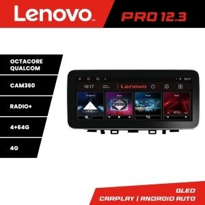 Navigatie Kia Stonic 2016-2020 Lenovo PRO 4+64 12.3 inch qled android 4G DSP gps internet Kit-Stonic KIT-stonic+PRO-12.3-4+64