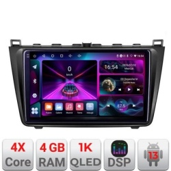 Navigatie Mazda 6 A-012 4+64 InCell Display 1K Android Waze USB Navigatie Internet Youtube Radio KIT-012+EDT-E209-RK