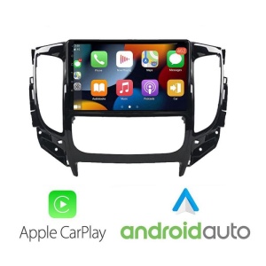 Navigatie Dedicata Mitsubishi L200 2014-2020 Ecran 9” Functie Carplay Android Auto Radio Carkit Bluetooth Intrare Camera Marsarier USB Comenzi Volan Model J-1094