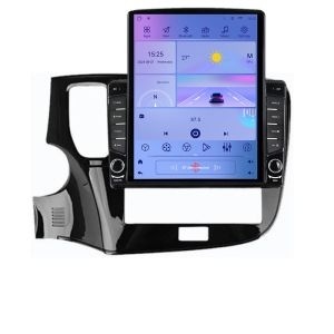 Navigatie Mitsubishi Outlander 2014- H-1230 ecran tip TESLA 9.7" cu Android Radio Bluetooth Internet GPS WIFI 4+32GB D KIT-1230+EDT-E710 - Img 2