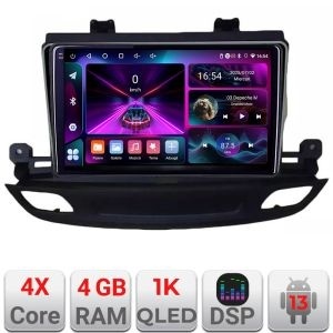 Navigatie Opel Insignia 2018- A-insignia19 4+64 InCell Display 1K Android Waze USB Navigatie Internet Youtube Radio kit-insignia19+EDT-E210-RK
