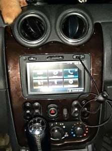 Navigatie Originala Dacia Logan Duster Sandero Lodgy Dokker Renault Captur Trafic Opel Vivaro B Model LG MediaNav 281156588R OE