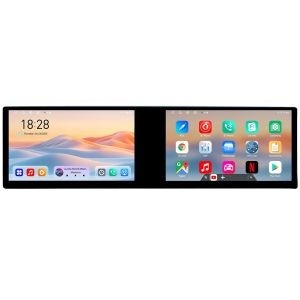 Navigatie Peugeot 308 2013-2018 Kit-308 Edotec 2 ecrane 8 core 4+128 21.6 inch Incell android Wifi 5Ghz gps internet KIT-308+EDT-E424 - Img 2