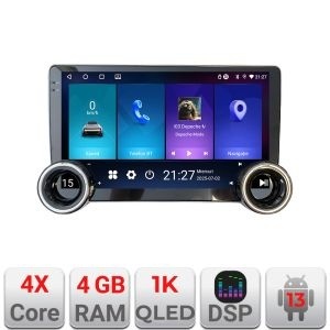 Navigatie Peugeot 308 2013-2018 Kit-308 Edotec 4+64 10.5 inch Incell 1K android Wifi 5Ghz gps internet KIT-308+EDT-E211-RK