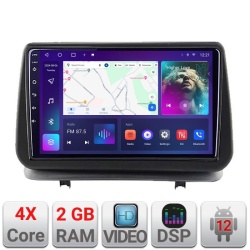 Navigatie Renault Clio 3 2005-2013 A-Clio3 2+32 GB Android Waze USB Navigatie Internet Youtube Radio kit-clio3+EDT-E209v2