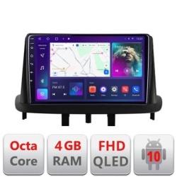 Navigatie Renault Megane 3 B-145 Android Ecran QLED octa core 4+64 carplay android auto KIT-145+EDT-E309V3 KIT-145+EDT-E309V3