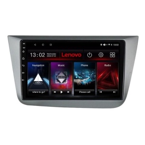 Navigatie Seat Leon 2005-2012 Lenovo Kit-leon05 4+64 GB Android Waze USB Navigatie Internet Youtube Radio kit-leon5+LITE-D4-9-4+64 - Img 2