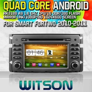 Navigatie Smart For Two For Four 2005-2010 A-SMART05 4+64 InCell Display 1K Android Waze USB Navigatie Internet Youtube Radio KIT-smart05+EDT-E209-RK - Img 2