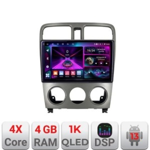Navigatie Subaru Forester 2004-2008 A-FORESTER 4+64 InCell Display 1K Android Waze USB Navigatie Internet Youtube Radio KIT-forester+EDT-E209-RK