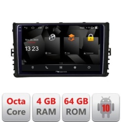 Navigatie Toyota Auris Corolla 2017-2018 5510-auris-2017 Android Octa Core 720p 4+64 DSP 360 camera carplay android auto KIT-auris-2017+NAM5510-A9Z