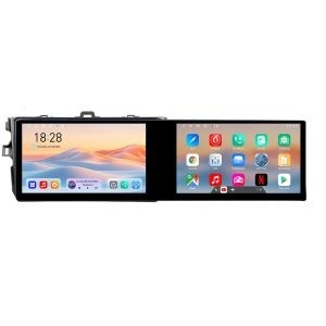 Navigatie Toyota Corolla 2 ecrane 8 core 4+128 21.6 inch Incell android Wifi 5Ghz gps internet Kit-063 KIT-063+EDT-E424 - Img 2