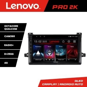 Navigatie Toyota Prius dupa 2015 Lenovo Kit-TY50 8 core QLED 2K 8+256 360 Android Waze USB Navigatie Internet Youtube Radio KIT-TY50+PRO-2K-9-8+256