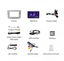 Navigatie VW Passat B6, Passat B7, Passat CC, Android 11, 4GB RAM 64GB, 10.2 Inch, Wifi, Youtube, Google Maps, Waze, Bluetooth