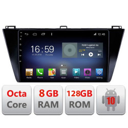 Navigatie VW Tiguan dupa 2016 F-5883 Octa Core cu Android Radio Bluetooth Internet GPS WIFI DSP 8+128GB 4G KIT-5883+EDT-E610