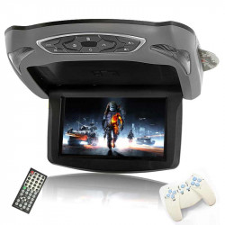 PLAFONIERA AUTO CU DVD VR-1338D MONITOR LCD 13,3'' USB SD PLAYER 2 INTRARI VIDEO SUPER PRET ! 2 FETE DE SCHIMB! MONTAJ CALIFICAT IN TOATA TARA !