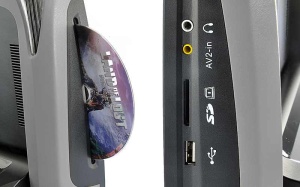 PLAFONIERA AUTO CU DVD VR-1338D MONITOR LCD 13,3'' USB SD PLAYER 2 INTRARI VIDEO SUPER PRET ! 2 FETE DE SCHIMB! MONTAJ CALIFICAT IN TOATA TARA ! - Img 11