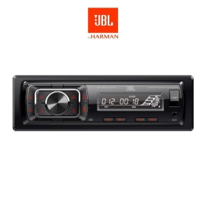 Player auto 1 DIN JBL Celebrity 150 by Harman Kardon, 4 x 50W AM/FM Radio cu streaming Bluetooth A2DP si sistem hands-free pentru masina cu panou detasabil, USB, SD, AUX si 2 iesiri RCA, leduri rosii