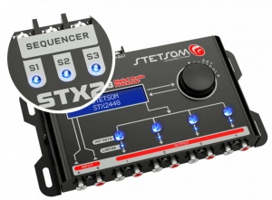 PROCESOR DE SUNET AUTO STETSOM STX2448 DSP, 4 CANALE
