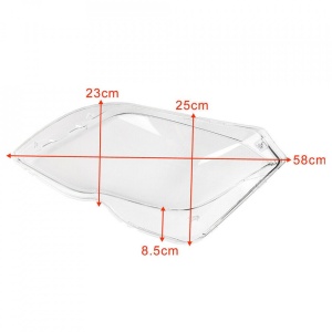 Set 2 sticle faruri pentru Mercedes GLK X204 Facelift (2012 - 2015) - HW048