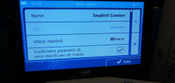 Sistem de navigatie GPS PNI L810 ecran 7 inch 800 MHz 256MB DDR 8GB memorie interna FM transmitter Harti Incluse pentru Camioane si Autoturisme Rulote Autocare