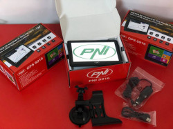 Sistem de navigatie portabil GPS + DVR PNI S916 ANDROID Diagonala 7" Harti Here Maps Igo Truck si Waze cu Radarele din Romania pentru Camioane si Autoturisme