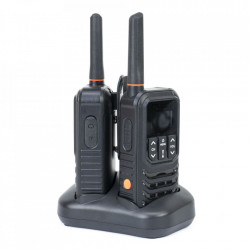 Statie radio portabila PNI PMR R80 PRO, set cu 2 buc, 0.5W