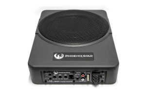 Subwoofer activ underseat (sub scaun) Phoenix Gold ZR10P, 200 watts rms, 10”