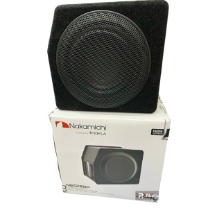 Subwoofer auto activ Nakamichi NBS208A, 8 inch, 20 cm, 100 Watts RMS, 1000W max
