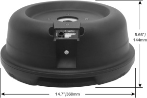 Subwoofer Auto Activ RECOIL RST11 Pentru Roată De Rezervă 11 inchi (280 mm) Putere 200W RMS 1000W Peak
