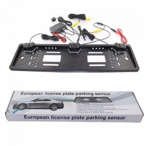 Suport Auto de Numar cu Senzori de Parcare si Camera Video de Marsarier - PZ600L
