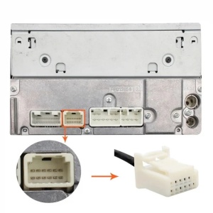 Adaptor Bluetooth 5.0 USB AUX IN, pentru muzica si apeluri 12 pini Toyota