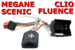 Adaptor comenzi volan RENAULT CLIO 2 SCENIC 3 MEGANE 3 WIND FLUENCE TWINGO TRAFIC VIVARO(Quadlock) Connects2 CTSRN006.2