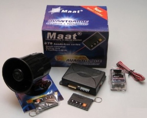 ALARMA AUTO MAAT 679 iKey + SENZOR DE GEAM SPART! MONTAJ CALIFICAT IN TOATA TARA!