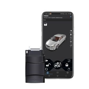 Alarma auto pe cheie Pandora Primo fara tag-uri bluetooth 5.0, aplicatie PANDORA BT, senzor de temperatura PRIMO WO TAGS - Img 2