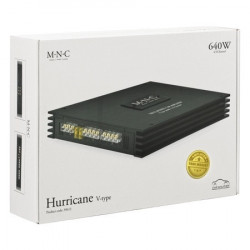 Amplificator Audio Difuzoare 4/2 Canale Putere 640W MNC Hurricane V-type 640