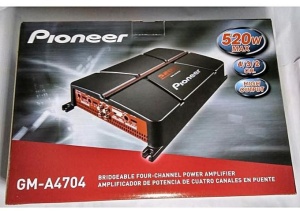 Amplificator auto Pioneer GM-A4704, 4 canale, 520 W - Img 5