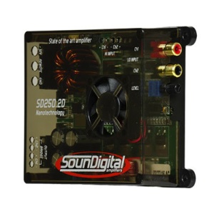 Amplificator SounDigital 250.2D NANO  Putere RMS	 125w x 2ch @ 2Ω