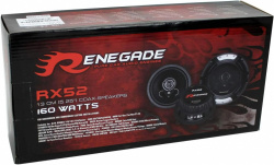 Boxe auto coaxiale Renegade RX52, 80W RMS, 13 cm, 2 caI, set 2 difuzoare