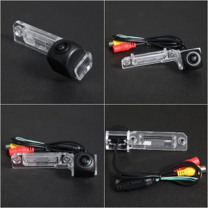 Camera marsarier HD, unghi 170 grade cu StarLight Night Vision VW Passat B6 sedan, Passat CC, Golf 4, Golf 5, Polo, Scirocco, Phaeton - FA8059