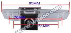 CAMERA VIDEO DE MARSARIER DEDICATA FORD FOCUS SEDAN LOOK OEM MODEL WITSON W2-C380F - Img 2