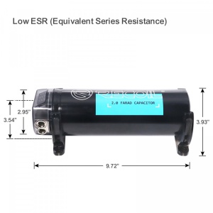 REC2D Condensator de 2F, Recoil