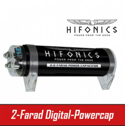 Condensator Auto Hifonics HFC2000 cu incarcare/descarcare rapida pentru filtrare 2 Farazi