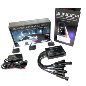 Detector radar modular(de bara) BLINDER HP-905 ULTRA pentru radarele si pistoalele laser de ultima generatie, Aplicatie IOS Android