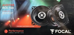 Difuzoare Coaxiale Focal RCX- 100 Seria Auditor 2 Cai 10 cm, Impedanta 4 ohmi, Putere Nominala (RMS) 30 W, Putere Maxima 60 W, Sensibilitate 88 dB