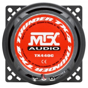 Difuzoare MTX TX440C Difuzoare coaxiale TX4 Ø10cm 4 "2-way 60W RMS 4Ω și tweeter nedymium cu cupolă de mătase 
