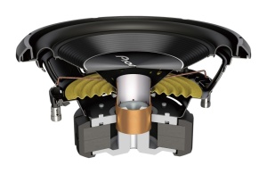 Difuzor subwoofer auto pasiv Pioneer TS-A250D4, 25 cm, 1300W - Img 2